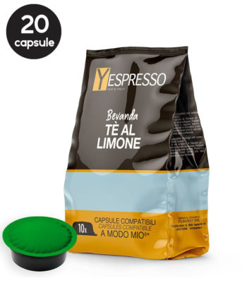 20 Capsule Yespresso Ceai Lamaie – Compatibile A Modo Mio