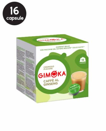 16 Capsule Gimoka Ginseng – Compatibile Dolce Gusto