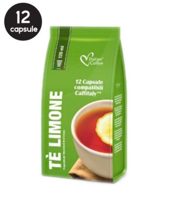 12 Capsule Italian Coffee Ceai Lamaie – Compatibile Cafissimo / Caffitaly / BeanZ