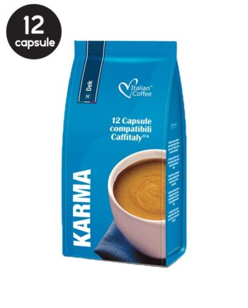 12 Capsule Italian Coffee Karma Dek – Compatibile Cafissimo / Caffitaly / BeanZ