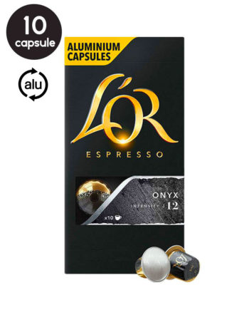 10 Capsule L'Or Espresso Onyx – Compatibile Nespresso