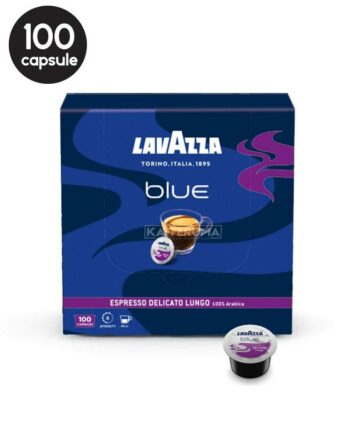 100 Capsule Lavazza Blue Espresso Delicato Lungo