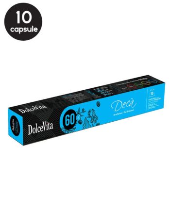 10 Capsule DolceVita Espresso Deca - Compatibile Nespresso