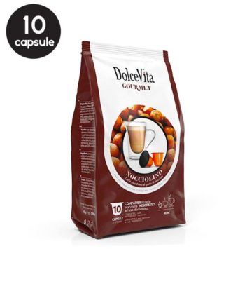 10 Capsule DolceVita Nocciolino - Compatibile Nespresso