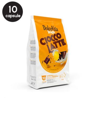 10 Capsule DolceVita Ciocco Latte - Compatibile Nespresso
