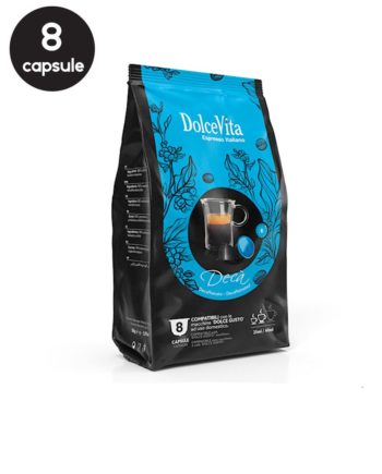 8 Capsule DolceVita Espresso Deca - Compatibile Dolce Gusto