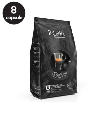 8 Capsule DolceVita Espresso Ristretto - Compatibile Dolce Gusto