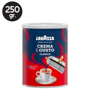 Cafea Macinata Lavazza Crema e Gusto Cutie Metalica 250gr