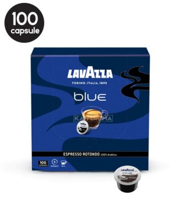 100 Capsule Lavazza Blue Espresso Rotondo