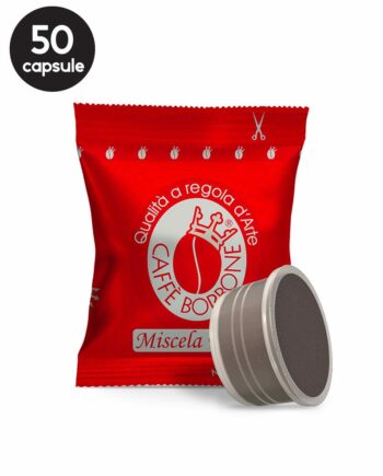 50 Capsule Borbone Espresso Miscela Rossa – Compatibile Espresso Point