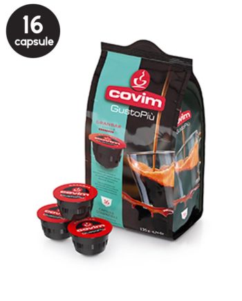 16 Capsule Covim Espresso Granbar - Compatibile Dolce Gusto