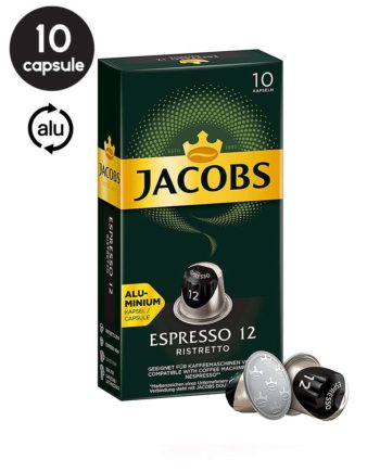 10 Capsule Jacobs Espresso Ristretto - Compatibile Nespresso