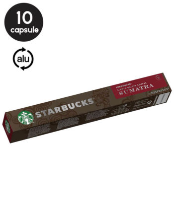 10 Capsule Starbucks Single Origin Sumatra - Compatibile Nespresso