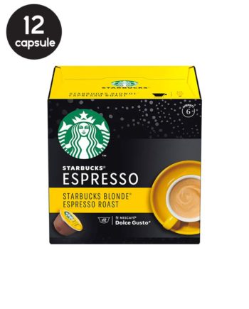 12 Capsule Starbucks Blonde Espresso Roast – Compatibile Dolce Gusto