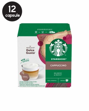 12 (6+6) Capsule Starbucks Cappuccino - Compatibile Dolce Gusto