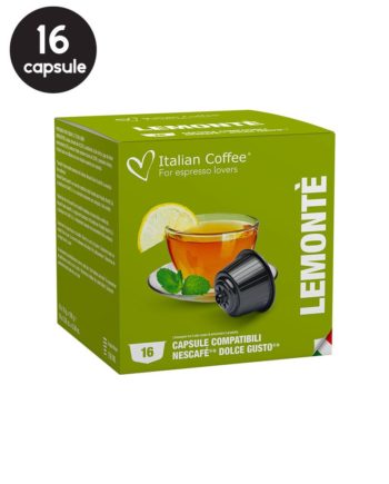 16 Capsule Italian Coffee Ceai Lamaie - Compatibile Dolce Gusto