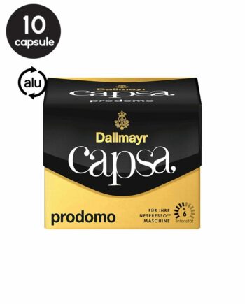 10 Capsule Aluminiu Dallmayr Capsa Prodomo – Compatibile Nespresso