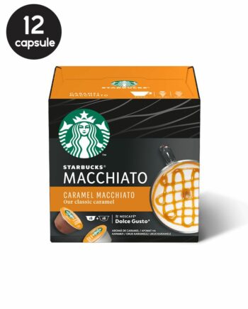 12 (6+6) Capsule Starbucks Caramel Macchiato - Compatibile Dolce Gusto