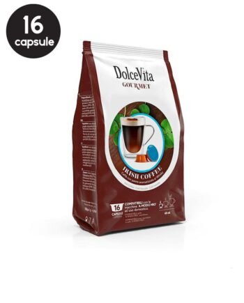 16 Capsule DolceVita Irish Coffee - Compatibile A Modo Mio