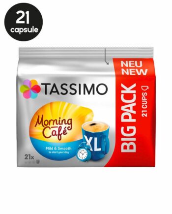 21 Capsule Tassimo Morning Cafe XL Mild