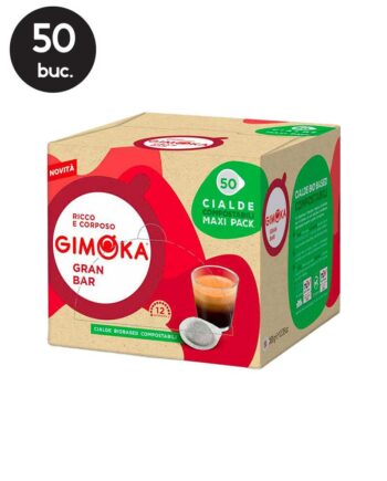 50 Paduri Biodegradabile Gimoka Gran Bar - Compatibile ESE44