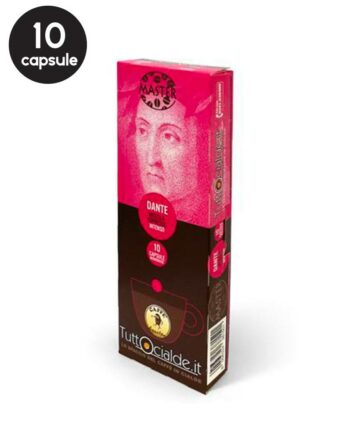 10 Capsule Agostani Dante Espresso Intenso - Compatibile Cafissimo / Caffitaly / BeanZ