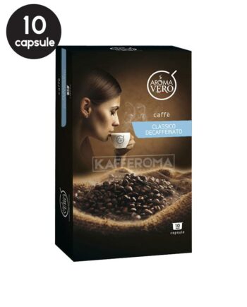 10 Capsule Aroma Vero - Caffe Decaffeinato