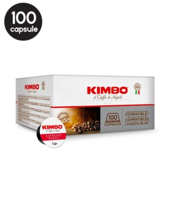 100 Capsule Kimbo Napoli - Compatibile Lavazza Blue