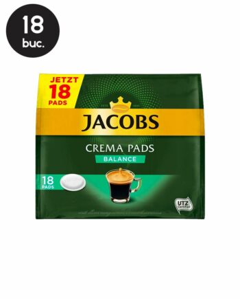 18 Paduri Jacobs Crema Pads Balance - Compatibile Senseo