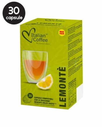 30 Capsule Italian Coffee Ceai Lamaie - Compatibile Dolce Gusto