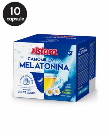 10 Capsule Ristora Ceai Musetel si Melatonina - Compatibile Dolce Gusto