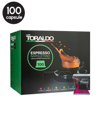 100 Capsule Caffe Toraldo Miscela Classica – Compatibile Espresso Point
