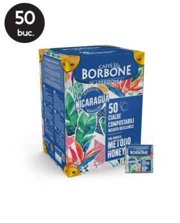 50 Paduri Biodegradabile Borbone Miscela Nicaragua - Compatibile ESE44