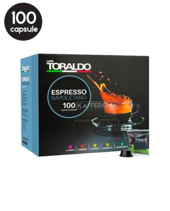 100 Capsule Caffe Toraldo Miscela Aromatica - Compatibile Lavazza Firma
