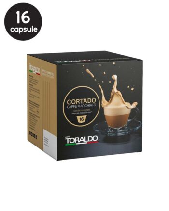 16 Capsule Caffe Toraldo Cortado - Compatibile Dolce Gusto